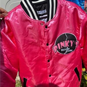 Pinky Mens Satin Jacket - Pink